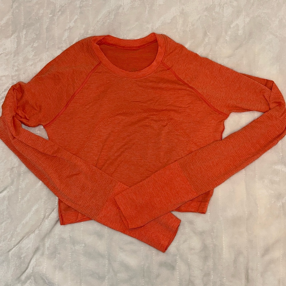 ✨NWOT✨ lululemon Swiftly Tech Cropped Long-Sleeve Shirt 2.0 size 8